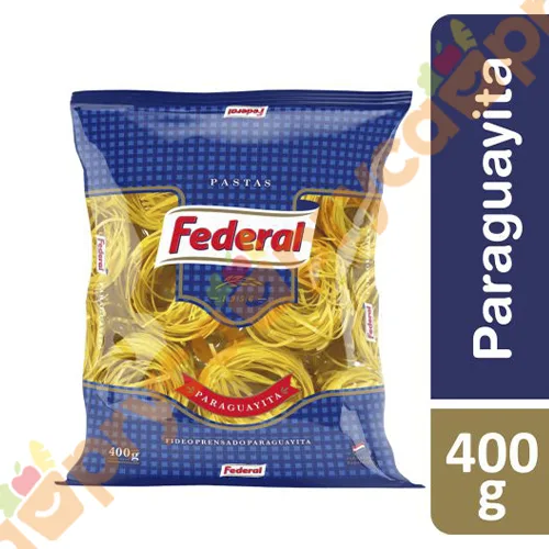FIDEO FEDERAL 400GR.NIDO PARAGUAYITA