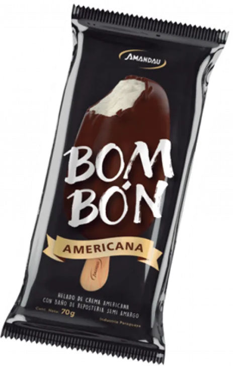 HELADO PALITO AMANDAU BOMBON 70GR